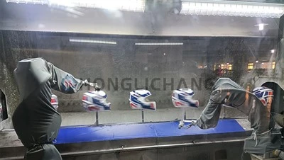 Helmet Paint Line